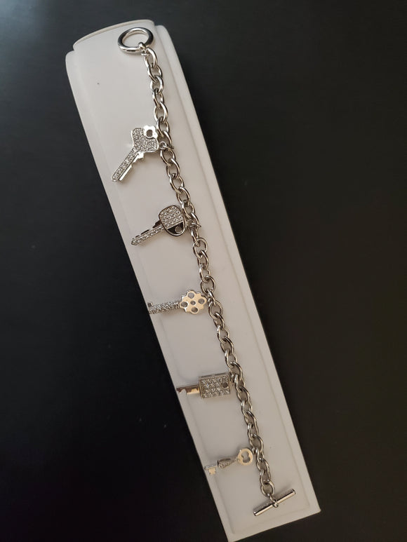 Sabrina Collection Silver Bracelet