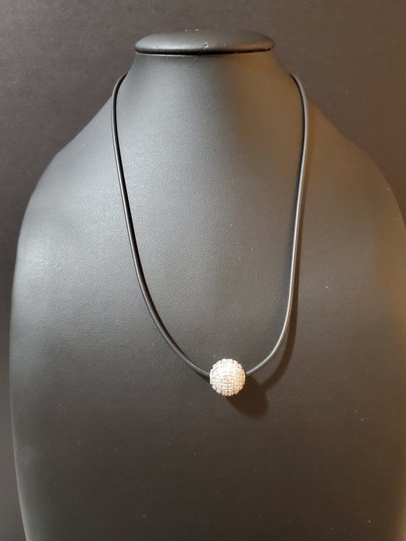 Julia Collection Silver Necklace