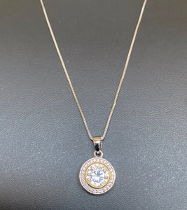 Julia Collection Silver Necklace
